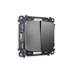 Комплект механизма 2-кл выключателя Ambrella Volt Omega MO653010