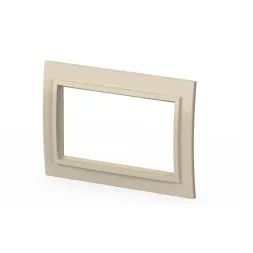 Рамка для двухместной розетки без заземления ELBI Zena 608-010300-908