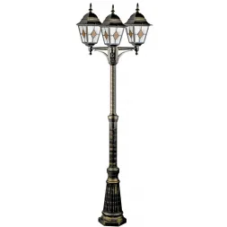 Садово-парковый светильник Arte Lamp Berlin A1017PA-3BN