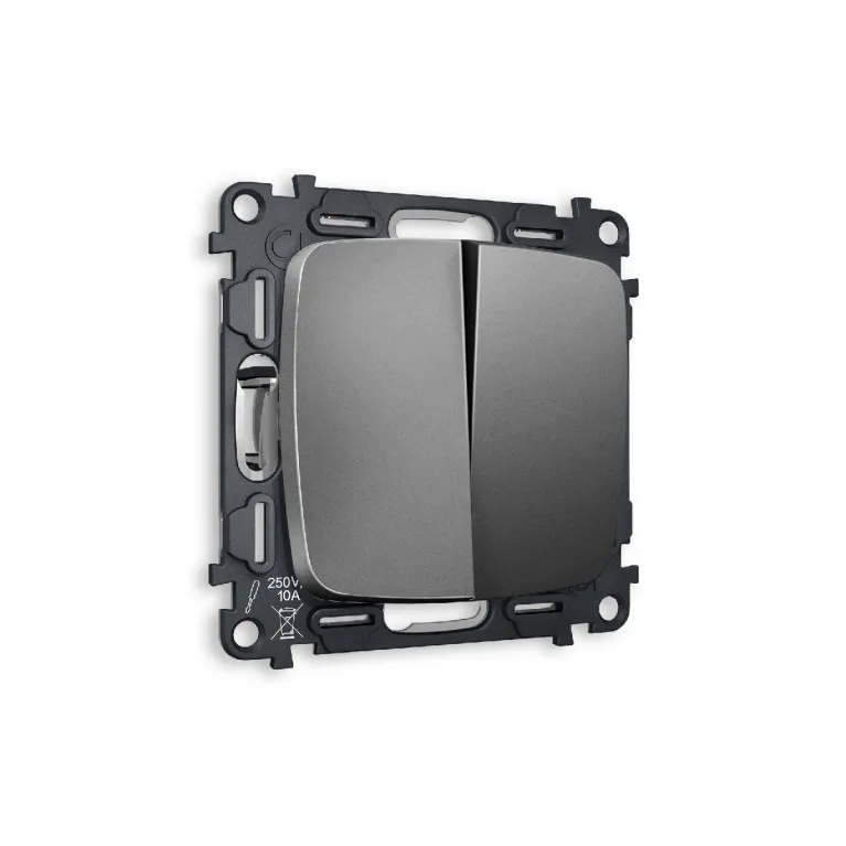 Комплект механизма 2-кл проходного выключателя Ambrella Volt Omega MO653020 в Нижнем Новгороде