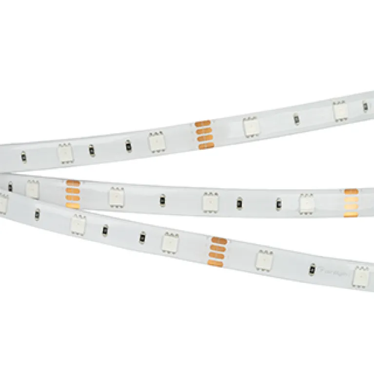 Светодиодная влагозащищенная лента Arlight 7,2W/m 30LED/m 5060 SMD разноцветный 5M 014619(2) в Нижнем Новгороде