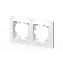 Рамка двухместная ELBI Vega 510-015600-226