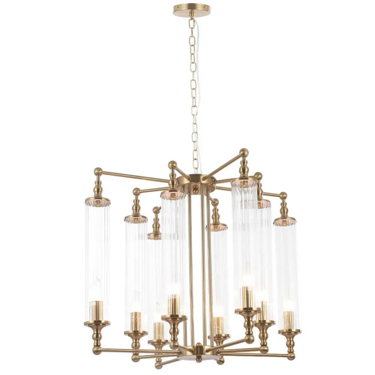 Подвесная люстра Crystal Lux Tomas SP8 D650 Brass в Нижнем Новгороде