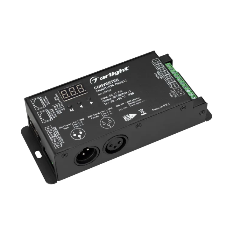 Конвертер Arlight Smart-K24-DMX512 (12-24V, SPI, 2.4G) 027128 в Нижнем Новгороде