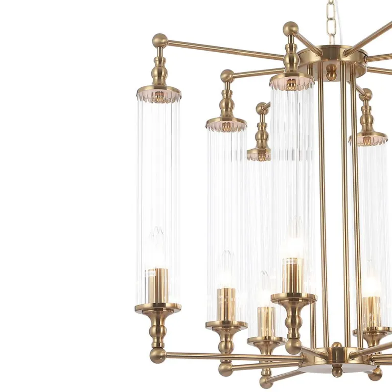 Подвесная люстра Crystal Lux Tomas SP8 D650 Brass в Нижнем Новгороде
