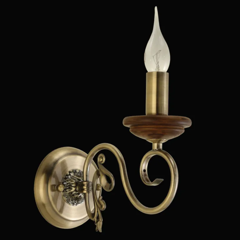 Бра Natali Kovaltseva LUXURY WOOD 11357/1W ANTIQUE,WALNUT в Нижнем Новгороде