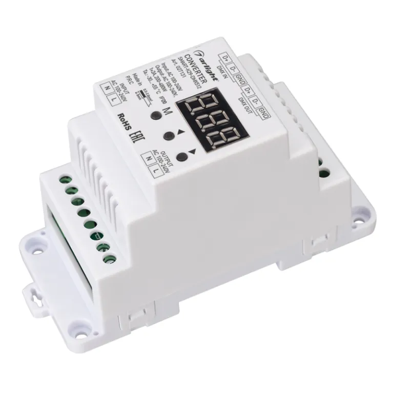 Конвертер Arlight Smart-K29-DMX512 (230V, 1x2A, Triac, Din) 027131 в Нижнем Новгороде