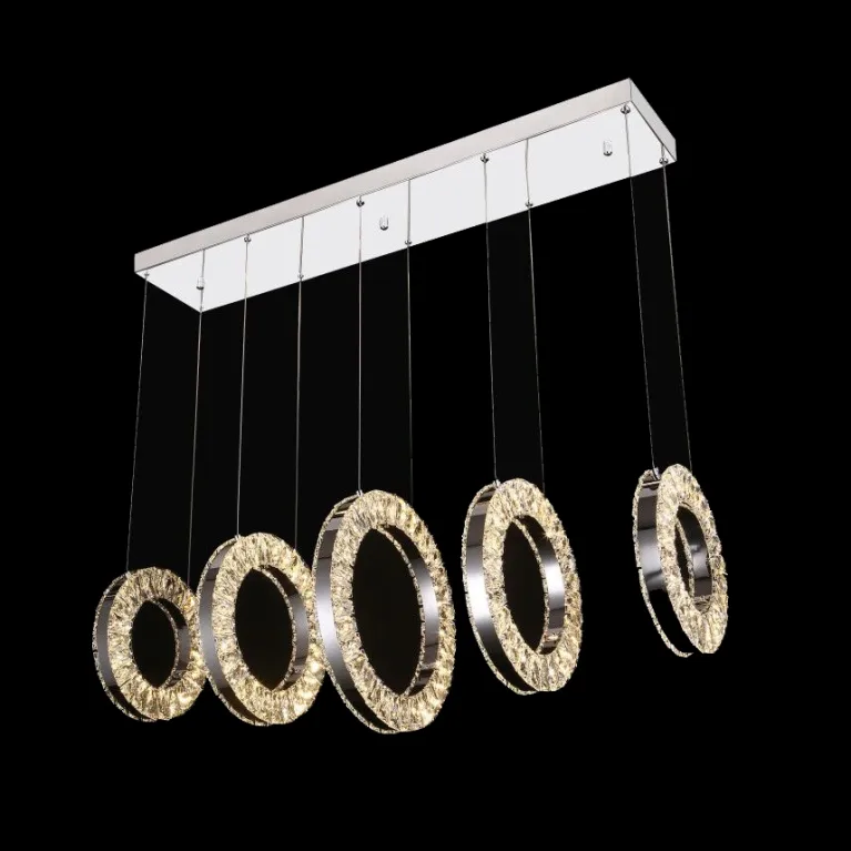 Подвесная люстра iLedex Crystal ice 4460-5 72W CR в Нижнем Новгороде