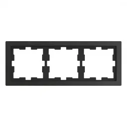 Рамка 3-постовая Schneider Electric Merten D-Life MTN4030-6547