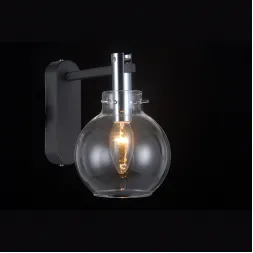 Бра Natali Kovaltseva SPHERE 81021-1W MATT BLACK