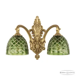 Бра Bohemia Ivele Verona 7209B15/2/175 FP P1 D Clear-Green/H-1J