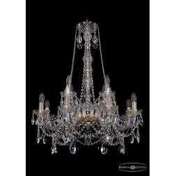 Подвесная люстра Bohemia Ivele 1411/8+4/240/h-83/G