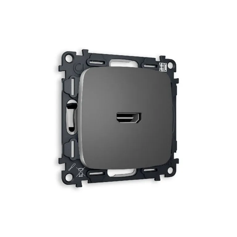 Комплект механизма розетки HDMI 2.0 40V/500mA 2.0GHz 5-18Gbit/s Ambrella Volt Omega MO664010 в Нижнем Новгороде