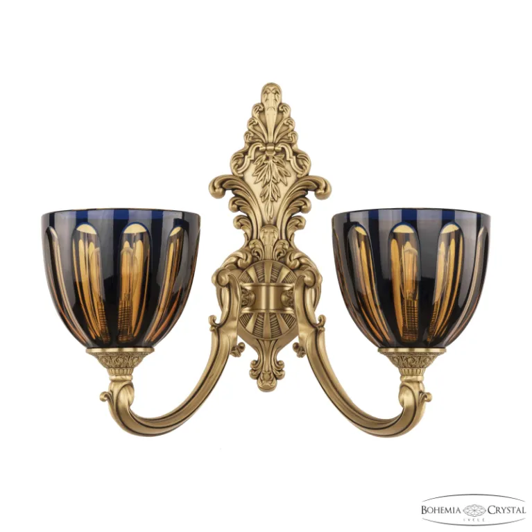 Бра Bohemia Ivele Verona 7209B15/2/175 FP P1 U Amber-Blue/H-1H в Нижнем Новгороде