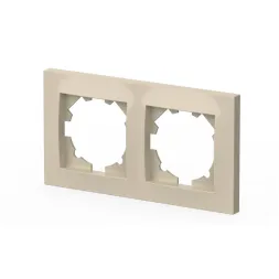 Рамка двухместная ELBI Vega 510-010300-226