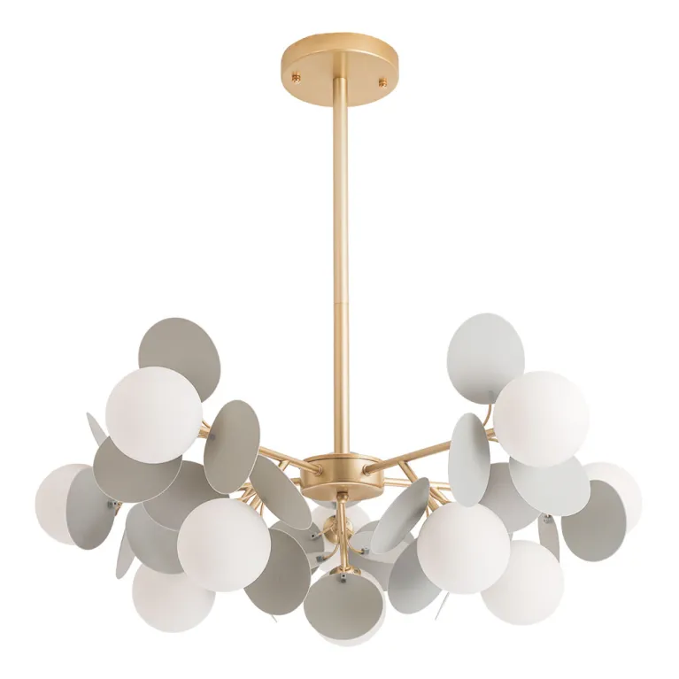 Люстра на штанге Arte Lamp Peacock A1369SP-10GY в Нижнем Новгороде