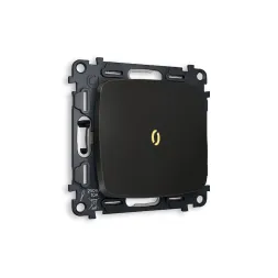 Комплект механизма 1-кл выключателя с подсветкой Ambrella Volt Omega MO802010