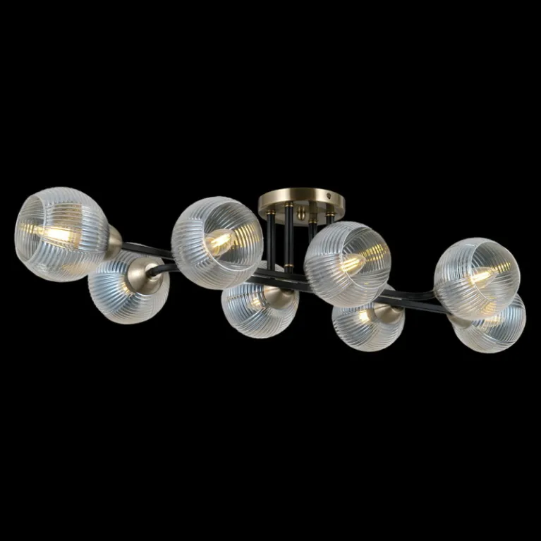 Люстра на штанге Illumico IL0395-8CSQ-79 BK AB в Нижнем Новгороде