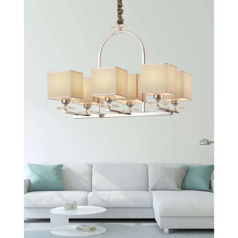 Подвесная люстра Lumina Deco Liniano LDP 17100-6 CHR в Нижнем Новгороде