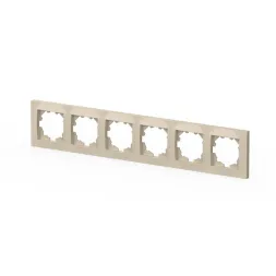 Рамка шестиместная ELBI Vega 510-010300-252