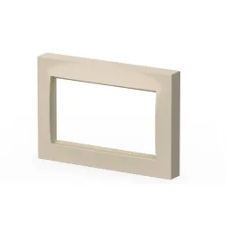 Рамка для двухместной розетки с заземлением ELBI Vega 510-010300-907