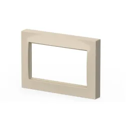 Рамка для двухместной розетки без заземления ELBI Vega 510-010300-908
