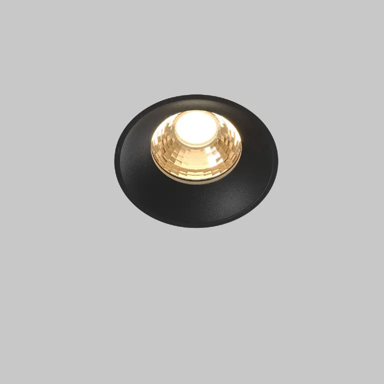 Встраиваемый светильник Maytoni Round DL058-12W2.7K-TRS-B в Нижнем Новгороде