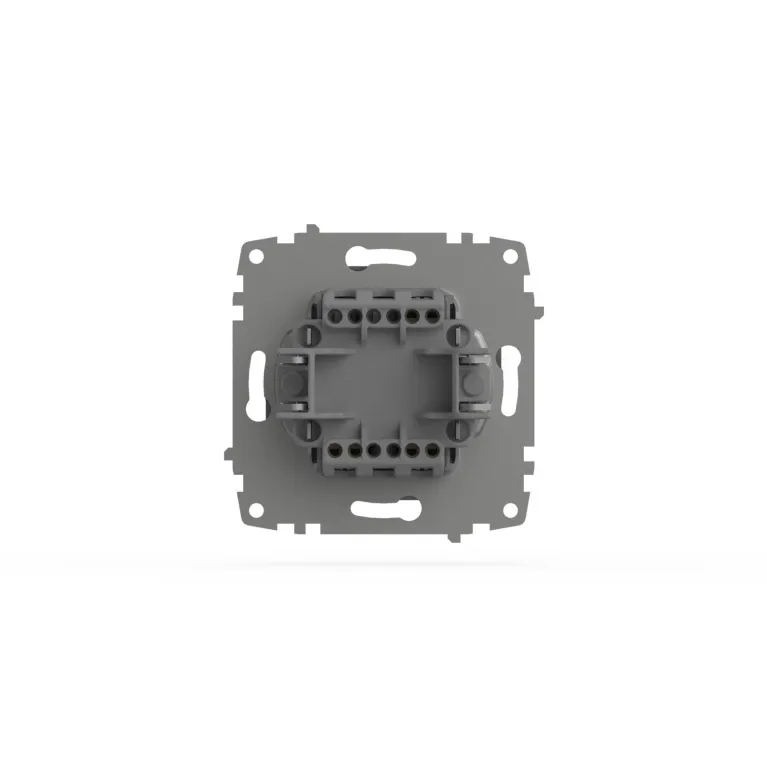 Выключатель двухклавишный ELBI Zena Vega 609-011000-202 в Нижнем Новгороде