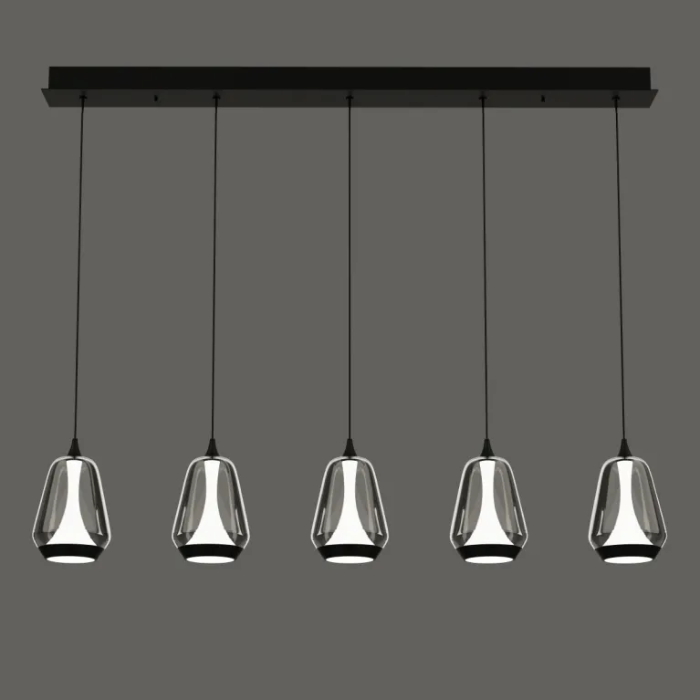 Подвесной светильник Delight Collection MD24001011-5B black/smoky в Нижнем Новгороде