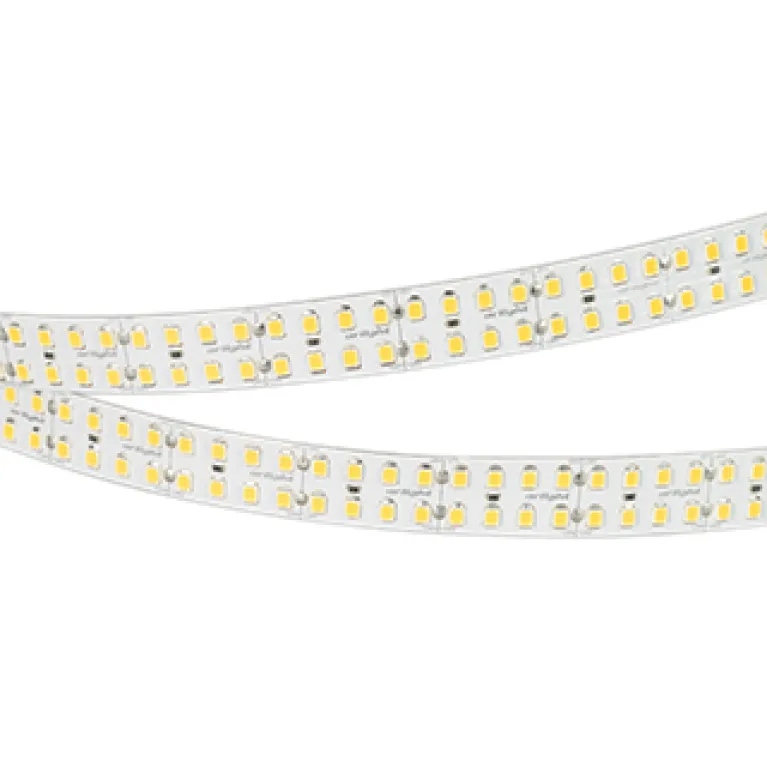Светодиодная лента Arlight 24W/m 320LED/m 2835SMD теплый белый 5M 032604(2) в Нижнем Новгороде