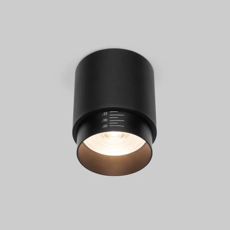Накладной светодиодный светильник Elektrostandard Cors 25032/LED черный a062384 в Нижнем Новгороде