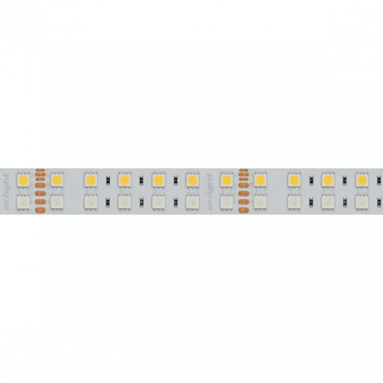 Светодиодная лента Arlight 32W/m 144LED/m 5060SMD разноцветный/дневной белый 5M 018144(2) в Нижнем Новгороде