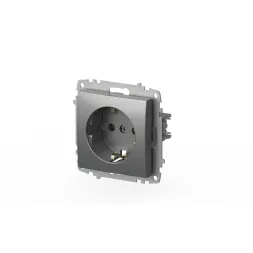 Розетка с заземлением ELBI Zena Vega 609-011000-217