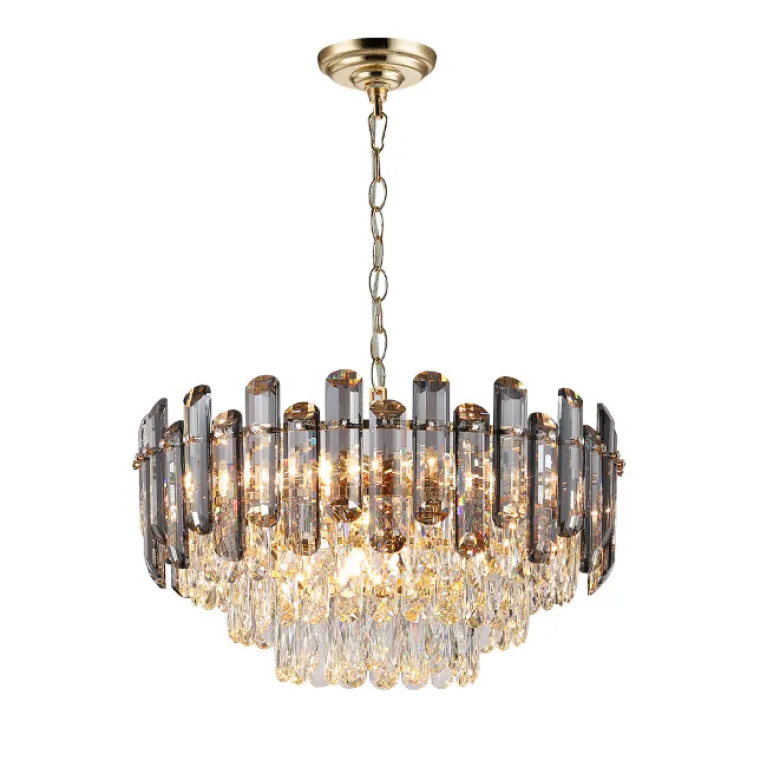 Подвесная люстра Lumien Hall Iterri LH0061/10P-GD-SMK-CL в Нижнем Новгороде