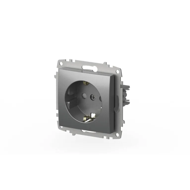Розетка с заземлением и защитой от детей ELBI Zena Vega 609-011000-243 в Нижнем Новгороде