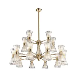 Подвесная люстра Newport 3610+5/C Gold М0061093
