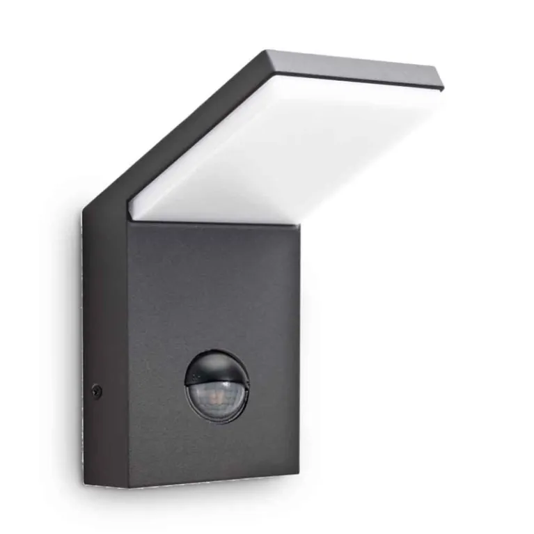 Уличный настенный светодиодный светильник Ideal Lux Style AP1 Sensor Antracite 221519 в Нижнем Новгороде