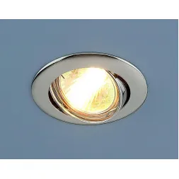 Встраиваемый светильник Elektrostandard 104S MR16 CH хром 4690389060250