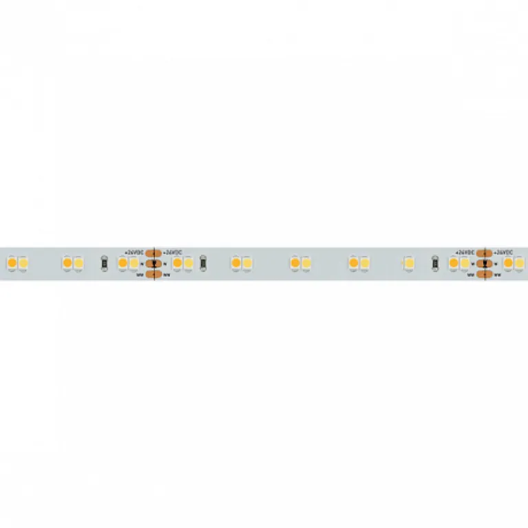 Светодиодная лента Arlight 9,6W/m 120LED/m 3528SMD теплый белый/белый 5M 025211(2) в Нижнем Новгороде