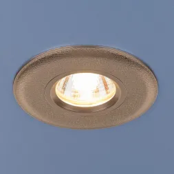 Встраиваемый светильник Elektrostandard 107 MR16 GD золото 4690389076244