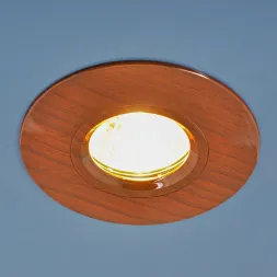 Встраиваемый светильник Elektrostandard 108 MR16 VNG венге 4690389081842