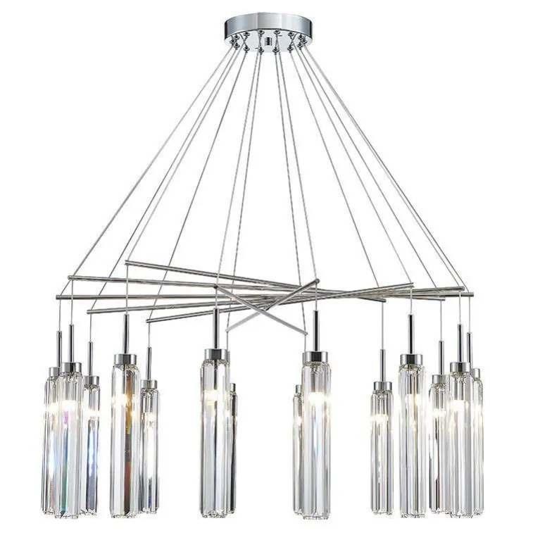 Подвесная люстра Newport 4524+10/S chrome М0068064 в Нижнем Новгороде