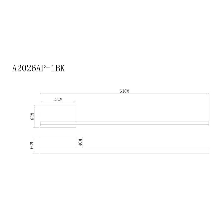 Бра Arte Lamp Sargas A2026AP-1BK в Нижнем Новгороде