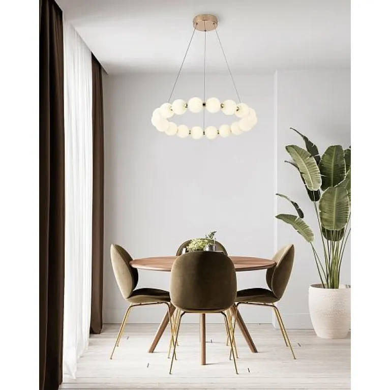 Подвесной светодиодный светильник Escada 10208/SG LED Gold в Нижнем Новгороде