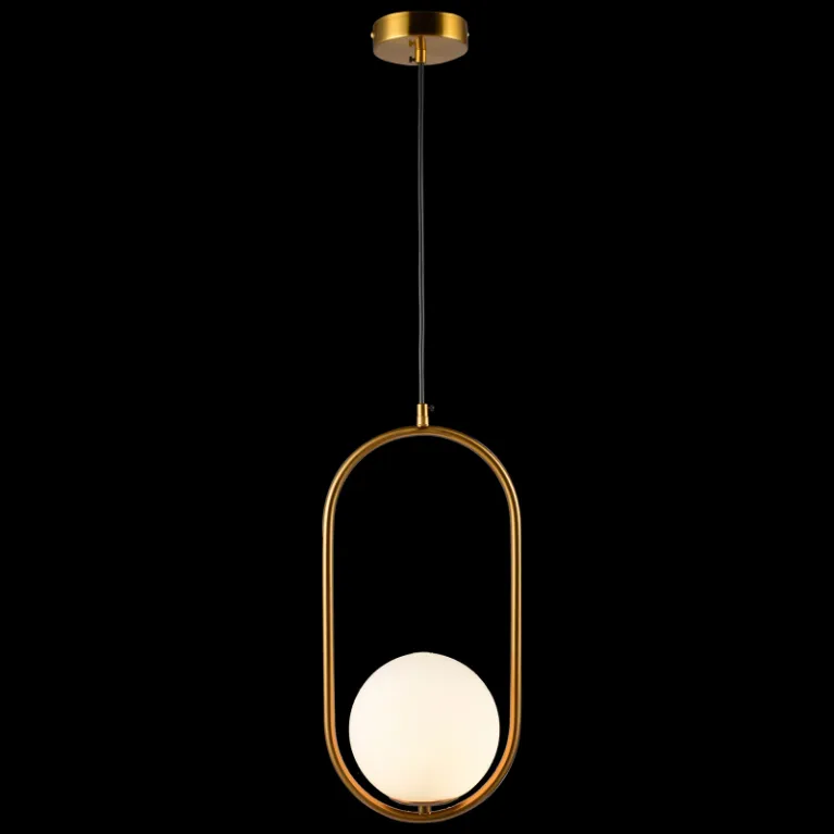 Подвесной светильник Natali Kovaltseva RENZO II 81418/1P GOLD SATIN в Нижнем Новгороде