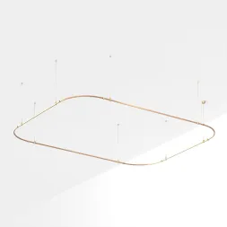 Трек Arlight ART-APRIORI-RECTANGLE-SOFT-HANG-4500x3500 (GD) 054515