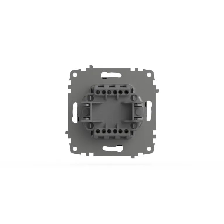 Выключатель двухклавишный ELBI Zena Vega 609-014800-257 в Нижнем Новгороде