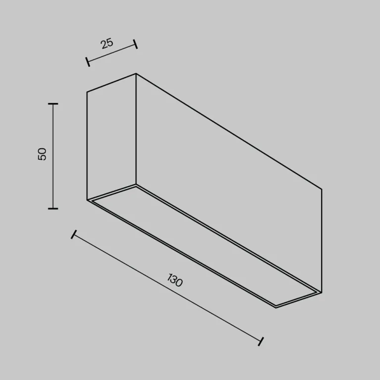 Линейный потолочный светильник Maytoni Basis C068CL-12W3-6K-B в Нижнем Новгороде