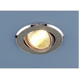 Встраиваемый светильник Elektrostandard 611 MR16 SL серебряный блеск/хром 4607138144147
