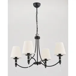 Подвесная люстра Alfa Abil Black Gold 23004